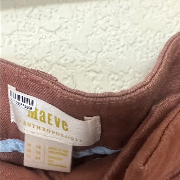 Anthropologie Maeve womans The Avery Pleated Wide-Leg Trousers: Linen Edition 12 - Picture 5 of 5